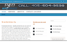 Tablet Screenshot of pqautoservices.com